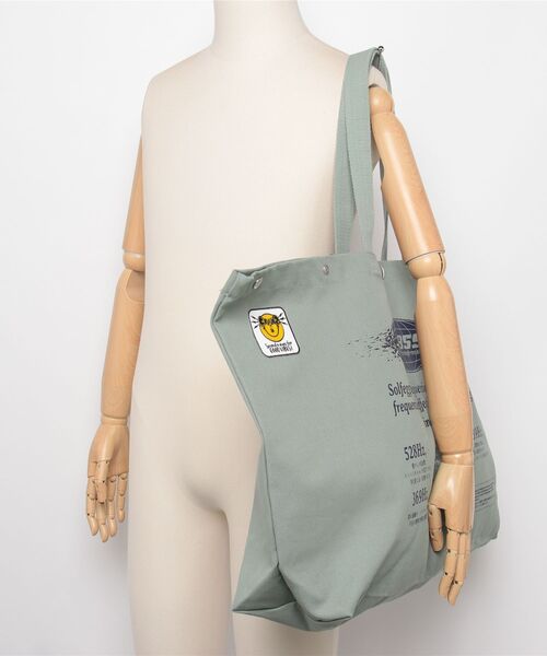 DIET BUTCHER SLIM SKIN(ダイエットブッチャースリムスキン)の「DIET BUTCHER SLIM SKIN / SCALE TOTE / ダイエットブッチャースリムスキン(トートバッグ・メンズ・セージグリーン/グレー/ブラック・FREE)」の19枚目の写真