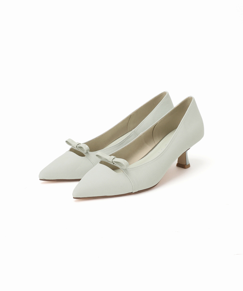 5cmポインテッドナローリボンパンプス（パンプス）｜LE TALON