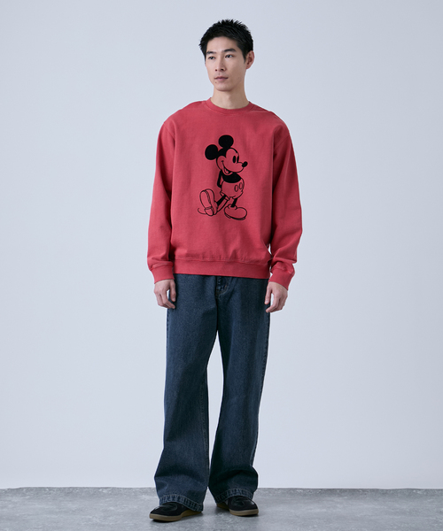 B.C STOCK（ベーセーストック）の「[B.A.C.D] NEWベーシック 13oz ワイドストレートデニムパンツ（その他パンツ・メンズ・ブラック系その他/ネイビー/クリアブルー・SMALL/MEDIUM/LARGE）」の12枚目の写真