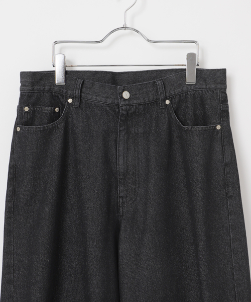 B.C STOCK（ベーセーストック）の「[B.A.C.D] NEWベーシック 13oz ワイドストレートデニムパンツ（その他パンツ・メンズ・ブラック系その他/ネイビー/クリアブルー・SMALL/MEDIUM/LARGE）」の17枚目の写真