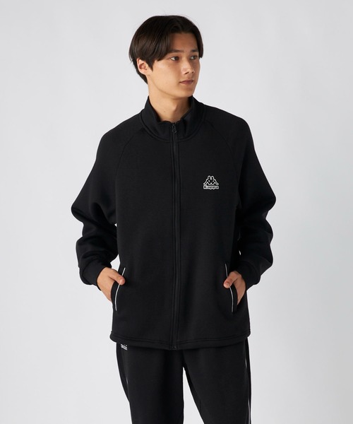 Kappa(カッパ)の「スウェット上下セット(スウェット・メンズ・ブラック/杢グレー/ネイビー・LARGE/X-LARGE/MEDIUM)」の4枚目の写真