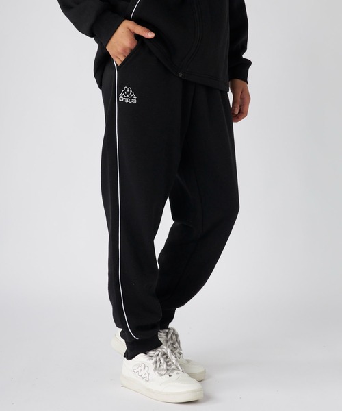 Kappa(カッパ)の「スウェット上下セット(スウェット・メンズ・ブラック/杢グレー/ネイビー・LARGE/X-LARGE/MEDIUM)」の19枚目の写真