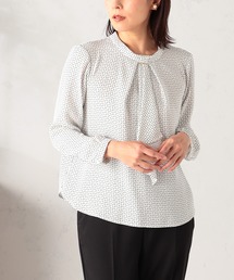 GALLORIA | 【お手入れ楽々・洗濯機で洗える】ラッフルブラウス(シャツ/ブラウス)