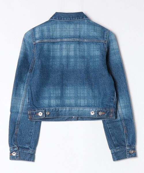 DOUBLE STANDARD CLOTHING(ダブルスタンダードクロージング)の「12.5oz ユーズドチェック デニムジャケット(デニムジャケット・レディース・インディゴブルー・38/36)」の13枚目の写真