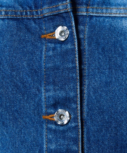 DOUBLE STANDARD CLOTHING(ダブルスタンダードクロージング)の「12.5oz ユーズドチェック デニムジャケット(デニムジャケット・レディース・インディゴブルー・38/36)」の6枚目の写真
