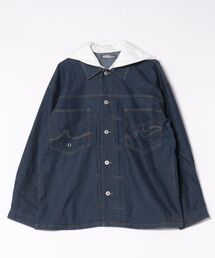 Kahiko（カヒコ）の「【Kahiko】SURF＆Palms テイクストレッチデニムMEN'Sジャケット 2WAY（デニムジャケット）」