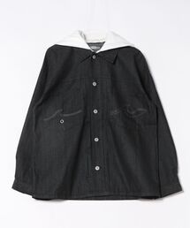 Kahiko（カヒコ）の「【Kahiko】SURF＆Palms テイクストレッチデニムMEN'Sジャケット 2WAY（デニムジャケット）」