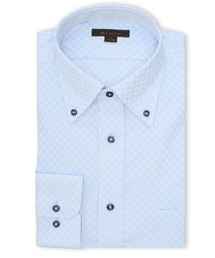 m.f.editorial（エムエフエディトリアル）の「【綿混 ノンアイロン】m.f.エディトリアル メンズ  ボタンダウン ビジネスドレス長袖シャツ（シャツ/ブラウス）」