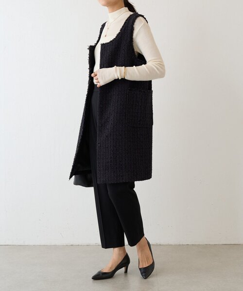 LIVETART（リヴェタート）の「《LIVETART》ツイードミニジャンスカ（ワンピース・レディース・ブラック・FREE）」の20枚目の写真