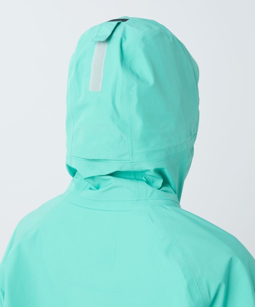 Snow Peak（スノーピーク）の「Snow Peak / GORE-TEX Rain Jacket レインジャケット（マウンテンパーカー・メンズ・ライトグリーン/グレイッシュベージュ/ブラック・XL/L/M/S）」の21枚目の写真