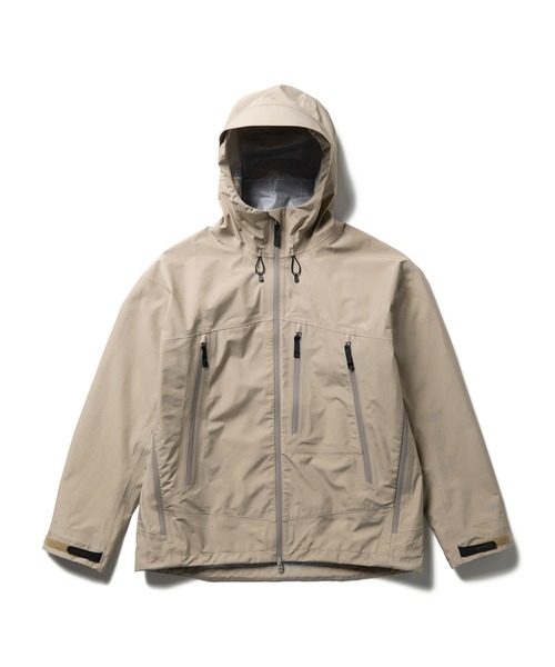 Snow Peak(スノーピーク)の「Snow Peak / GORE-TEX Rain Jacket レインジャケット(マウンテンパーカー・メンズ・ライトグリーン/グレイッシュベージュ/ブラック・XL/L/M/S)」の22枚目の写真