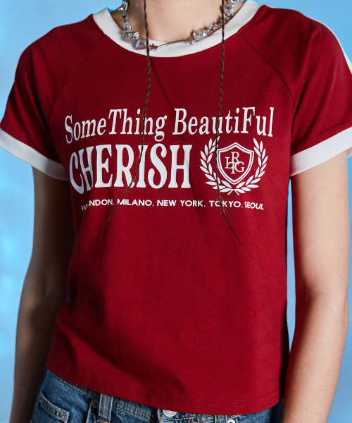 LARTIGENT(ラーティゼン)の「L10 CHERISH TRACK T-SHIRT(RED)(Tシャツ/カットソー・レディース・その他・FREE)」の4枚目の写真