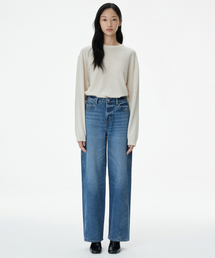 GOODDEN（グーデン）の「[GDWD12] Wide blue_Curve Seam（デニムパンツ）」