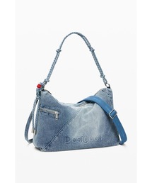 Desigual | デニム ラージ ショルダーバッグ(ショルダーバッグ)