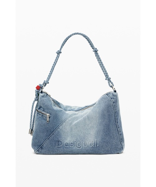 Desigual(デシグアル)の「デニム ラージ ショルダーバッグ(ショルダーバッグ・レディース・ブルー・FREE)」の6枚目の写真