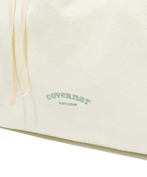 COVERNAT WOMAN（カバーナットウーマン）の「クローバーハートビッグエコバッグ アイボリー（エコバッグ/サブバッグ・レディース・その他・FREE）」の4枚目の写真