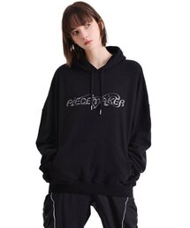 PIECEMAKER（ピースメーカー）の「ETHNIC LOGO HOODIE (BLACK)（パーカー）」