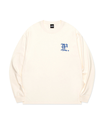 GOTHIC LONG SLV TEE ivory
