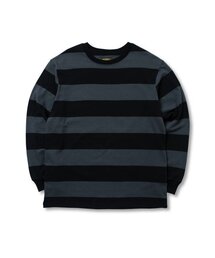 BLACKPP（ブラックピーピー）の「BLACK PP Engineering Stripe Tee L/S（Tシャツ/カットソー）」