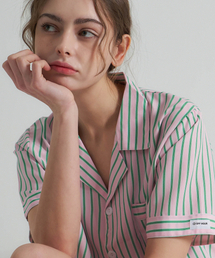 OFFHOUR（オフアワー）の「ジャイプール 半袖パジャマセット（ルームウェア/パジャマ）」