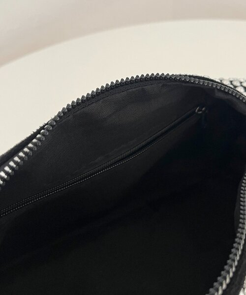 prose verse（プロズヴェール）の「【2way】パールハンドルラインストーンショルダーバッグ（ショルダーバッグ・レディース・ブラック/ブラック系その他・FREE）」の5枚目の写真