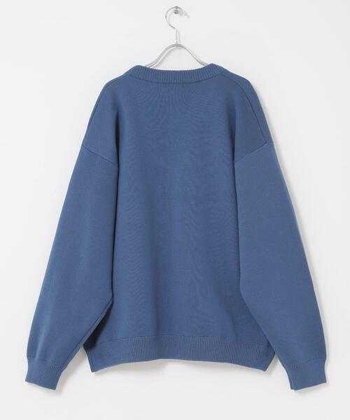 ITEMS URBANRESEARCH(アイテムズ アーバンリサーチ)の「『洗濯可/抗菌/防臭/UVカット』高機能リブニットカーディガン+インナー セット(ニット/セーター・メンズ・ブラック/ベージュ/ブルー/グレー・LARGE/MEDIUM)」の20枚目の写真