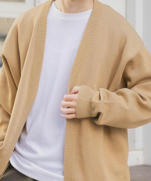 ITEMS URBANRESEARCH(アイテムズ アーバンリサーチ)の「『洗濯可/抗菌/防臭/UVカット』高機能リブニットカーディガン+インナー セット(ニット/セーター・メンズ・ブラック/ベージュ/ブルー/グレー・LARGE/MEDIUM)」の22枚目の写真