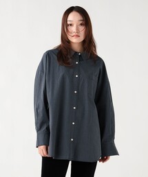 チェック オーバー シャツ