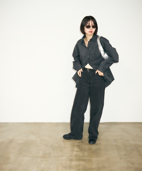 TONER（トナー）の「レザーハーフムーンワンショルダーバッグ/ハンドバッグ/ロゴプレート付き（ハンドバッグ・レディース・ブラック/シルバー/ホワイト/ライトグリーン・FREE）」の14枚目の写真