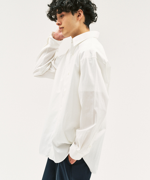 417 EDIFICE(フォーワンセブンエディフィス)の「LE JAPON ATELIER Akita Regularシャツ(シャツ/ブラウス・メンズ・イエロー/サックスブルー/ホワイト・X-SMALL/SMALL/MEDIUM/LARGE)」の17枚目の写真