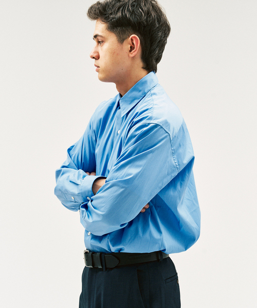 417 EDIFICE（フォーワンセブンエディフィス）の「LE JAPON ATELIER Akita | レギュラーシャツ（シャツ/ブラウス・メンズ・イエロー/サックスブルー/ホワイト/グレー/ブラック系その他・X-SMALL/SMALL/MEDIUM/LARGE）」の7枚目の写真