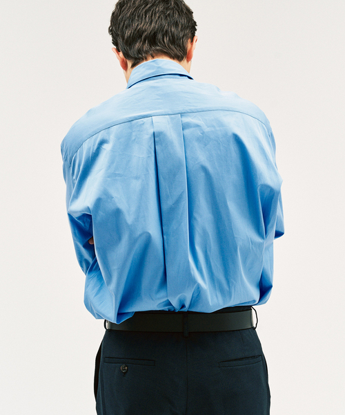 417 EDIFICE（フォーワンセブンエディフィス）の「LE JAPON ATELIER Akita | レギュラーシャツ（シャツ/ブラウス・メンズ・イエロー/サックスブルー/ホワイト/グレー/ブラック系その他・X-SMALL/SMALL/MEDIUM/LARGE）」の8枚目の写真