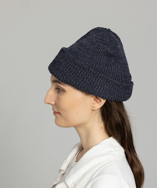 Nine Tailor（ナインテイラー）の「【Nine Tailor/ナインテーラー】Clematis Watch N-1622（ニットキャップ/ビーニー・メンズ・ベージュ系その他/ブルー系その他6/ブラック・FREE）」の16枚目の写真