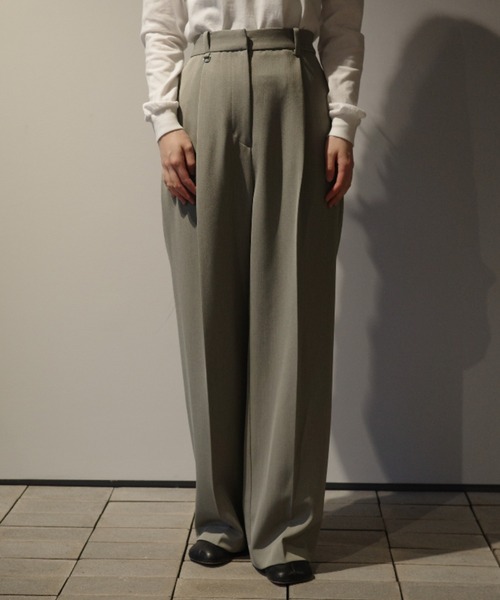 CLANE 2WAY TUCK STRAIGHT PANTS（その他パンツ）｜CLANE（クラネ）の  