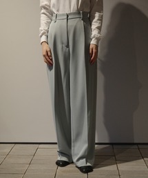 CLANE 2WAY TUCK STRAIGHT PANTS