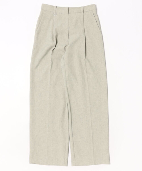 CLANE（クラネ）の「CLANE 2WAY TUCK STRAIGHT PANTS（その他パンツ・レディース・グレー/ブラック/その他/ライトブルー・2/1）」の10枚目の写真