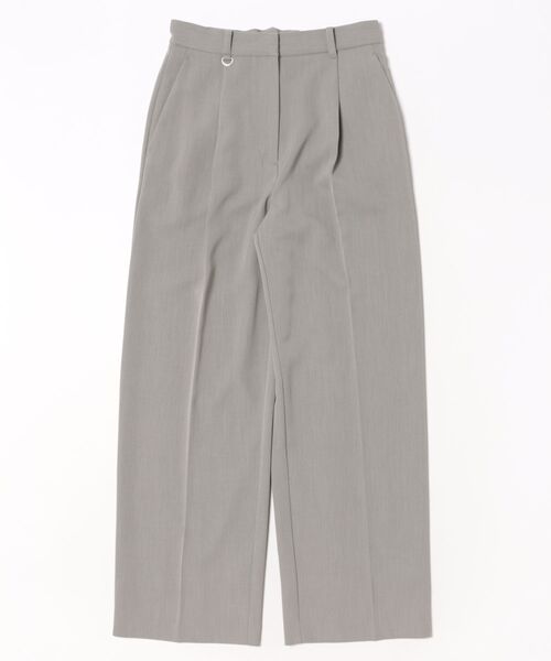 CLANE（クラネ）の「CLANE 2WAY TUCK STRAIGHT PANTS（その他パンツ・レディース・グレー/ブラック/その他/ライトブルー・2/1）」の12枚目の写真
