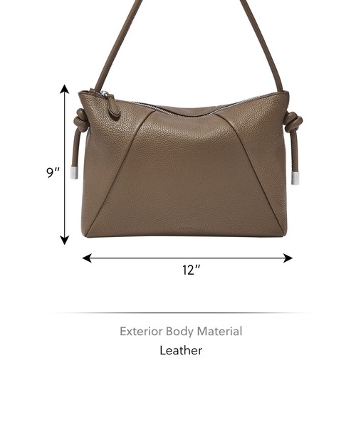 FOSSIL(フォッシル)の「フォッシル 肩かけバッグ レディース レザー グレー スマホ収納可 ZB11119793(ショルダーバッグ・レディース・グレー・FREE)」の6枚目の写真