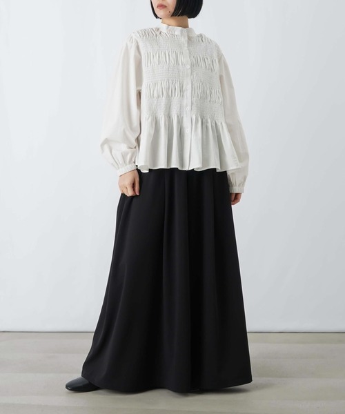 LUCA/LADY LUCK LUCA(ルカ/レディラックルカ)の「LC/LLL シャーリングブラウス(シャツ/ブラウス・レディース・オフホワイト・FREE)」の10枚目の写真