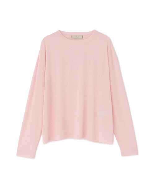 N.(N. Natural Beauty Basic)(エヌエヌナチュラルビューティーベーシック)の「スラブ天竺カットソー長袖(Tシャツ/カットソー・レディース・ピンク/ブルー/オフホワイト・フリ-)」の18枚目の写真