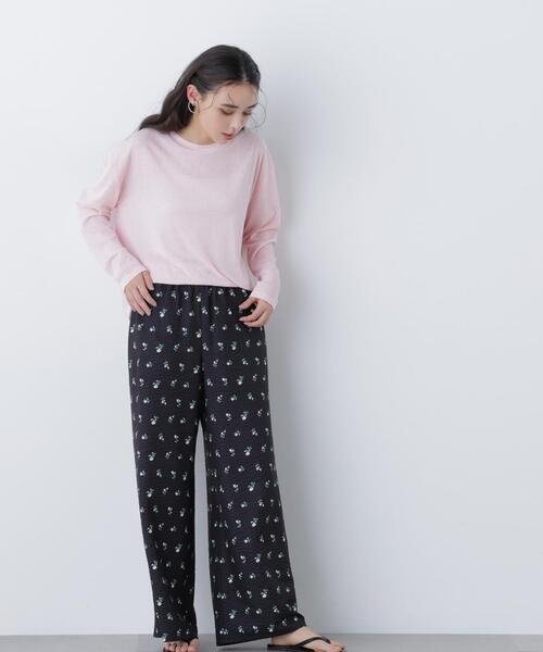 N.(N. Natural Beauty Basic)(エヌエヌナチュラルビューティーベーシック)の「スラブ天竺カットソー長袖(Tシャツ/カットソー・レディース・ピンク/ブルー/オフホワイト・フリ-)」の15枚目の写真