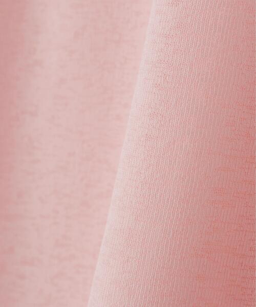 N.（N. Natural Beauty Basic）（エヌエヌナチュラルビューティーベーシック）の「スラブ天竺カットソー長袖（Tシャツ/カットソー・レディース・ピンク/ブルー/オフホワイト・ﾌﾘ-）」の6枚目の写真