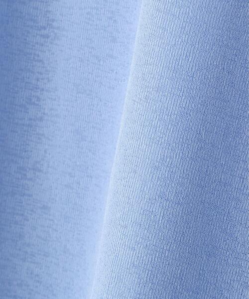 N.（N. Natural Beauty Basic）（エヌエヌナチュラルビューティーベーシック）の「スラブ天竺カットソー長袖（Tシャツ/カットソー・レディース・ピンク/ブルー/オフホワイト・ﾌﾘ-）」の17枚目の写真