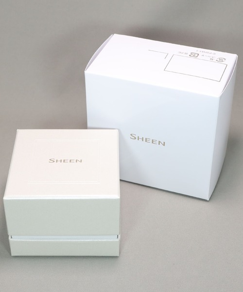 SHEEN(シーン)の「SHW-5300シリーズ / 電波ソーラー / SHW-5300PGL-7AJF(アナログ腕時計・レディース・ピンクゴールド・FREE)」の4枚目の写真