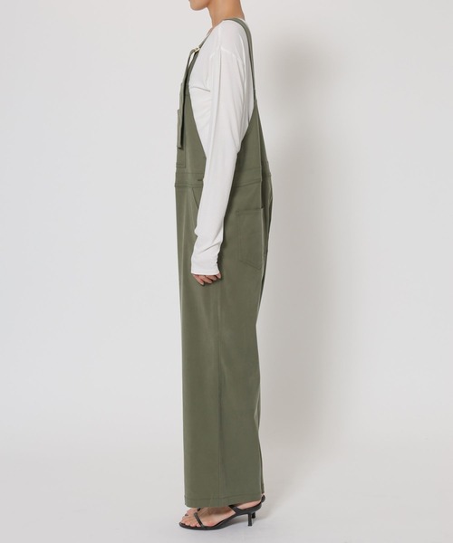 BARNYARDSTORM(バンヤードストーム)の「BARNYARDSTORM / キレイめサロペット【JAPAN FABRIC】(サロペット/オーバーオール・レディース・カーキ/ブラック・M/S)」の18枚目の写真