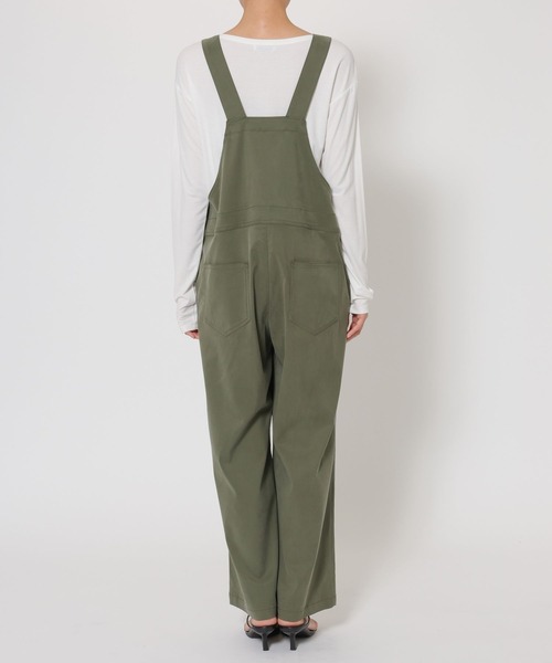 BARNYARDSTORM(バンヤードストーム)の「BARNYARDSTORM / キレイめサロペット【JAPAN FABRIC】(サロペット/オーバーオール・レディース・カーキ/ブラック・M/S)」の22枚目の写真