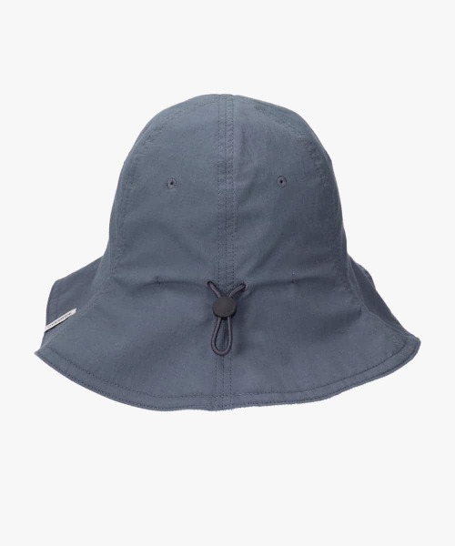 OVERRIDE（オーバーライド）の「OVERRIDE  STRIPES LT TULIP SGP / オーバーライド（ハット・レディース・ダークグレー/ベージュ/ブルー・57~59cm）」の5枚目の写真