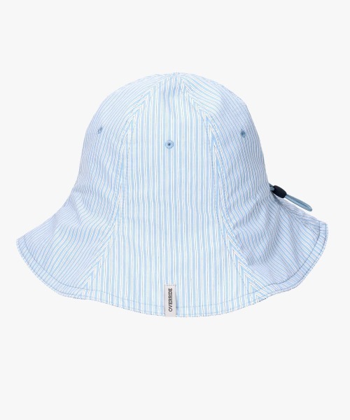 OVERRIDE（オーバーライド）の「OVERRIDE  STRIPES LT TULIP SGP / オーバーライド（ハット・レディース・ダークグレー/ベージュ/ブルー・57~59cm）」の16枚目の写真
