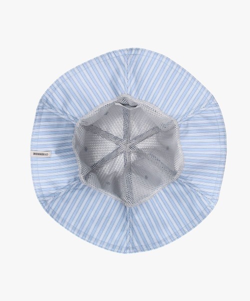 OVERRIDE（オーバーライド）の「OVERRIDE  STRIPES LT TULIP SGP / オーバーライド（ハット・レディース・ダークグレー/ベージュ/ブルー・57~59cm）」の18枚目の写真