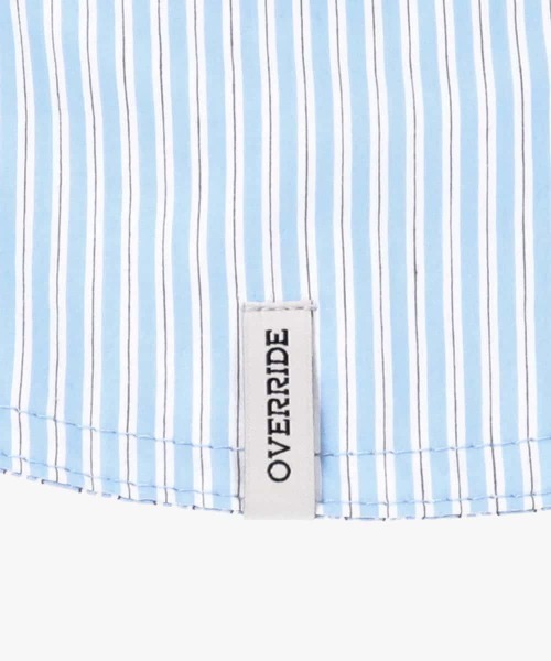 OVERRIDE（オーバーライド）の「OVERRIDE  STRIPES LT TULIP SGP / オーバーライド（ハット・レディース・ダークグレー/ベージュ/ブルー・57~59cm）」の20枚目の写真